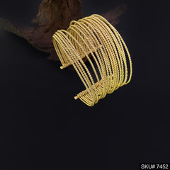 Gold Plated Multi Layer of Twisted Wire of Cuff SKU7452