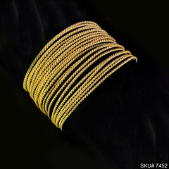 Gold Plated Multi Layer of Twisted Wire of Cuff SKU7452
