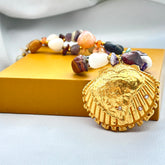 Gold Shell Pendant SOKU#7801