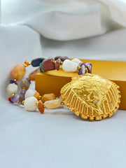 Gold Shell Pendant SOKU#7801