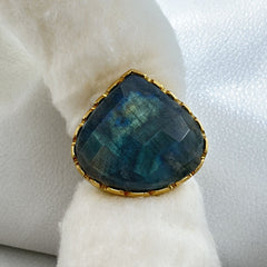 Blue Gemstone Ring SOKU#7853