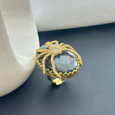 "Arachnid Enchantress Statement Ring" SOKU#7861