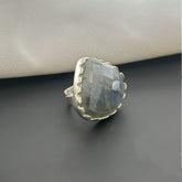 "Moon veil Teardrop Ring" SOKU#7863