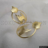 Gold plated Char Minar Style of Drop & Dangle Earring SKU6317