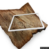 Gold Plated Plain Square Shape Handmade Design of Bangle SKU6381