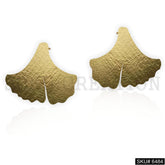 Gold plated Statement Unique Stud Earrings SKU6484