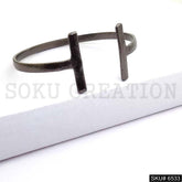 Silver & Metal Plated Statement Delicate Design of Unique Cuff SKU6533