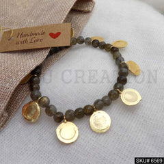 Catcher Brown Angel Stone Bracelet Bangle SKU6569