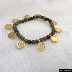 Catcher Brown Angel Stone Bracelet Bangle SKU6569