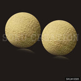 Gold plated Big Rounded Stud Earring SKU6585