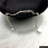 Silver plated Charm Bracelet SKU6755