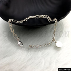 Silver plated Charm Bracelet SKU6755
