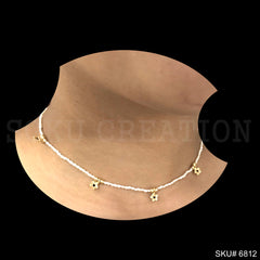 Gold plated Delicate Floral of Beauty Necklace SKU6812