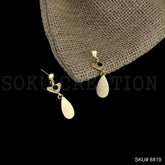 Gold plated Drop & Dangle Drop Earring SKU6819