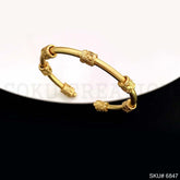 Gold Plated Antique Design of Unique Cuff SKU6847