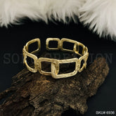 Gold Plated antique Design Unique Cuff SKU6936