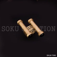 Gold Plated Unique Statement Gemstone Adjustable Handmade Ring SKU7066