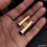 Gold Plated Unique Statement Gemstone Adjustable Handmade Ring SKU7066