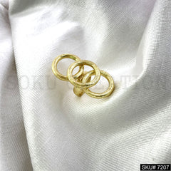 Gold Plated Pendant Necklace Earring and Ring SKU7207
