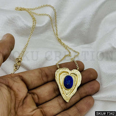 Gold plated Necklace and Earring SKU7342
