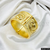 GOLD PLATED CUFF BANGLE SKU7379