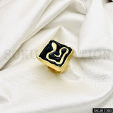 Gold Plated Handmade Snake Ring SKU7380