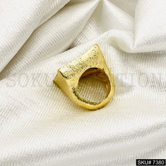 Gold Plated Handmade Snake Ring SKU7380