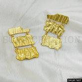Gold plated Drop and Dangle Earring SKU7407
