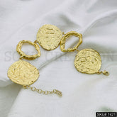 A Designer Party Era Bracelet in Gold Plated SKU7421
