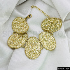 Designer Bracelet for Party Eve in Gold Plated SKU7424