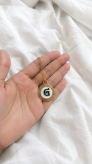 Personalised Gift initial pendant with chain