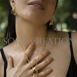 A Gold plated Designer Jewelry Set