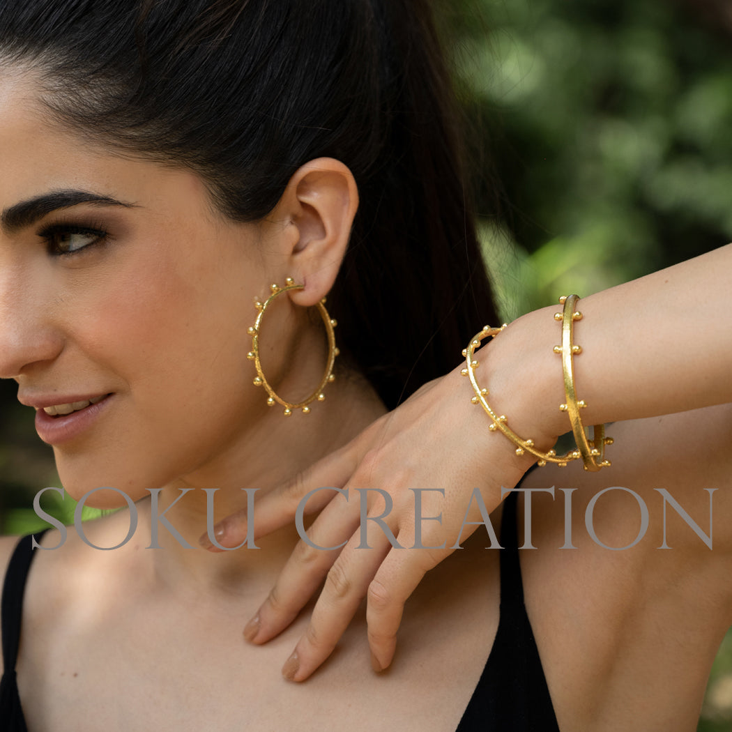 Gold plated Designer Jewelry Set
