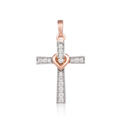 92.5 Sterling Silver Pendant with Chain