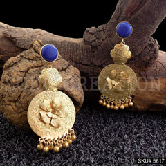Gold plated Statement Drop & Dangle Earring SKU5617