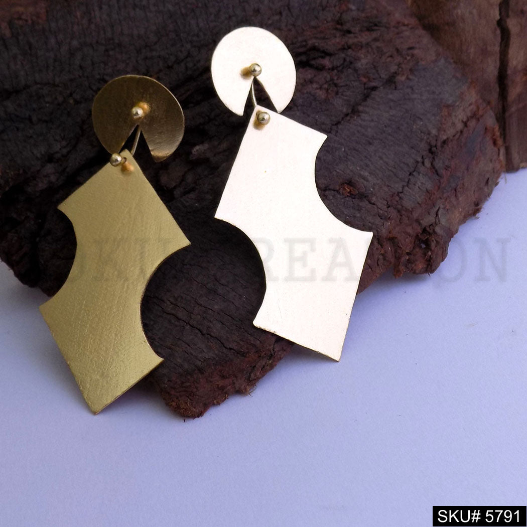 Gold plated Drop & Dangle Statement Earring SKU5791