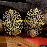 Gold plated Handmade Drop and Dangle Earring SKU5879