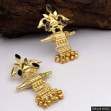 Gold plated Designer Antique Drop and Dangle Earring SKU6092