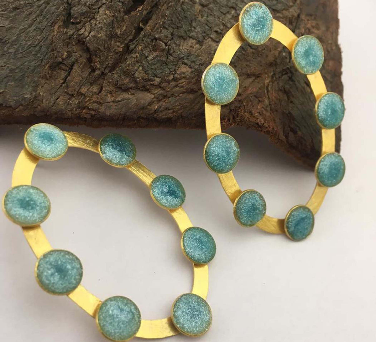18K Gold Plated Earring
