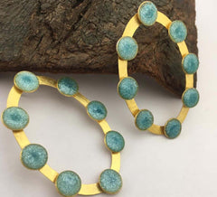 18K Gold Plated Earring