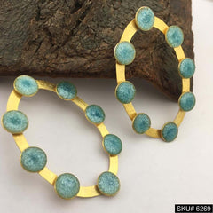18K Gold Plated Earring