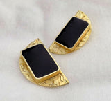 18K Gold Plated Enamel  Earring SOKU# 6293