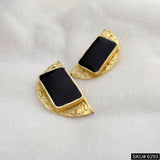 18K Gold Plated Enamel  Earring SOKU# 6293