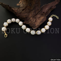 A Party Era Designer Bracelet in Gold Plated SKU7454