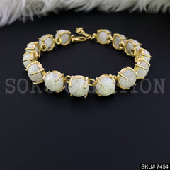 A Party Era Designer Bracelet in Gold Plated SKU7454