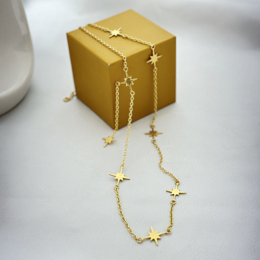 Elegant Star Necklace SOKU#7838