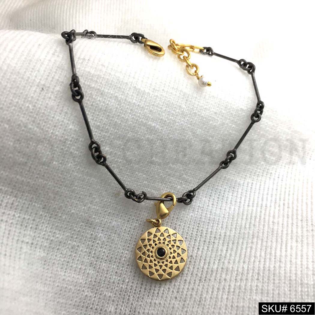 Gold plated Charm Bracelet  SKU6557