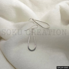 Gold plated Tear Drop Style Ear Wire Earrings SKU6565