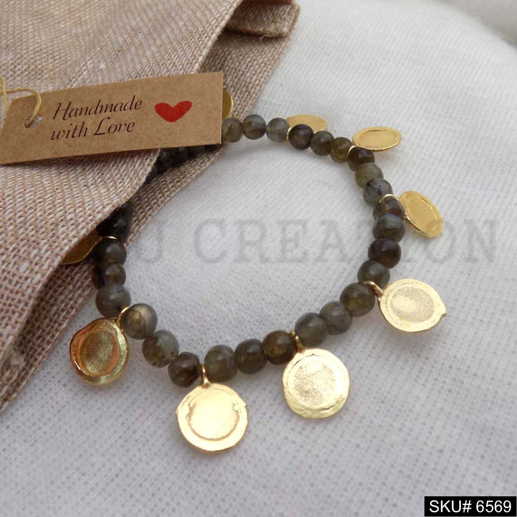 Catcher Brown Angel Stone Bracelet Bangle SKU6569