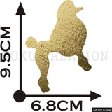 Gold plated Me-ow Big Stud Earring SKU6584